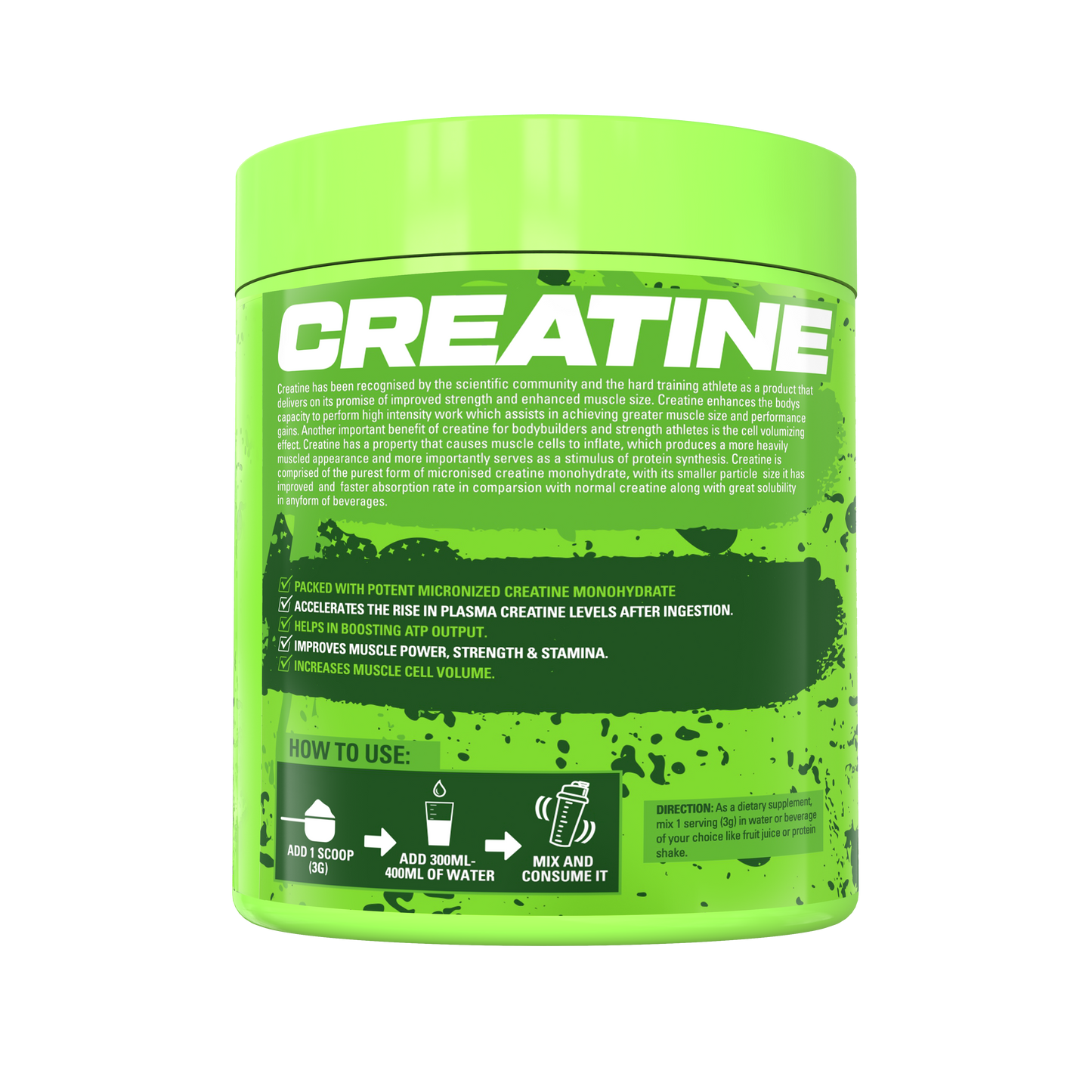 Hungry Muscles Creatine Monohydrate