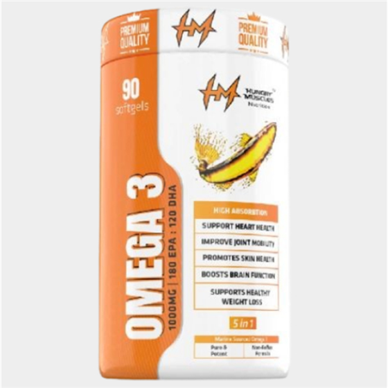 HUNGRY MUSCLES NUTRITION OMEGA 3 1000mg