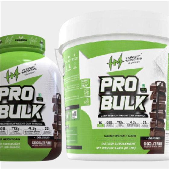 HUNGRY MUSCLES NUTRITION PRO-BULK - 6.6 Lbs