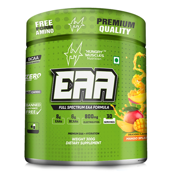 HUNGRY MUSCLES NUTRITION BCAA - 300 gm