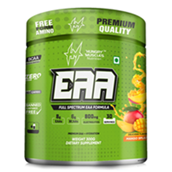 HUNGRY MUSCLES NUTRITION BCAA  (WATERMELONE) - 300gm