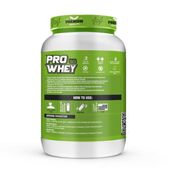 Hungry Muscle Pro Whey Protein Powder, 25g Protein per Serving (1 Kg, Alphonso Mango)