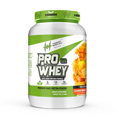 Hungry Muscle Pro Whey Protein Powder, 25g Protein per Serving (1 Kg, Alphonso Mango)