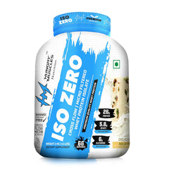 Hungry Muscles ISO Zero, Cross Flow, Micro Filtered Whey Protein Isolate, 26g Protein, 5.89g BCAAs, 6g Glutamine (2 Kg, Malai Kulfi)