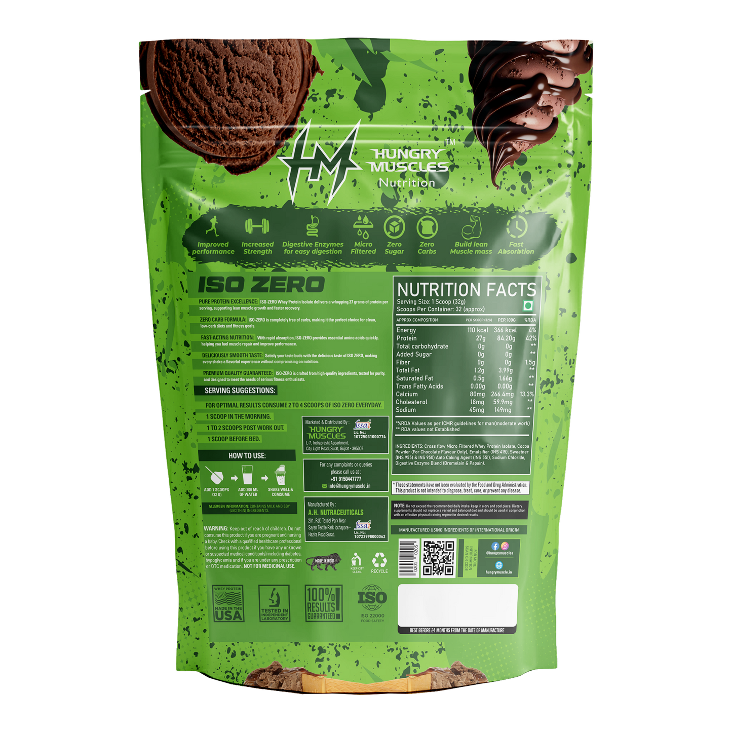 Hungry Muscles Iso Zero