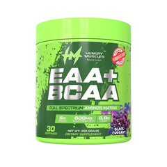 Hungry Muscle Eaa+bcaa 30 Servings Black Currant (300 Grams)