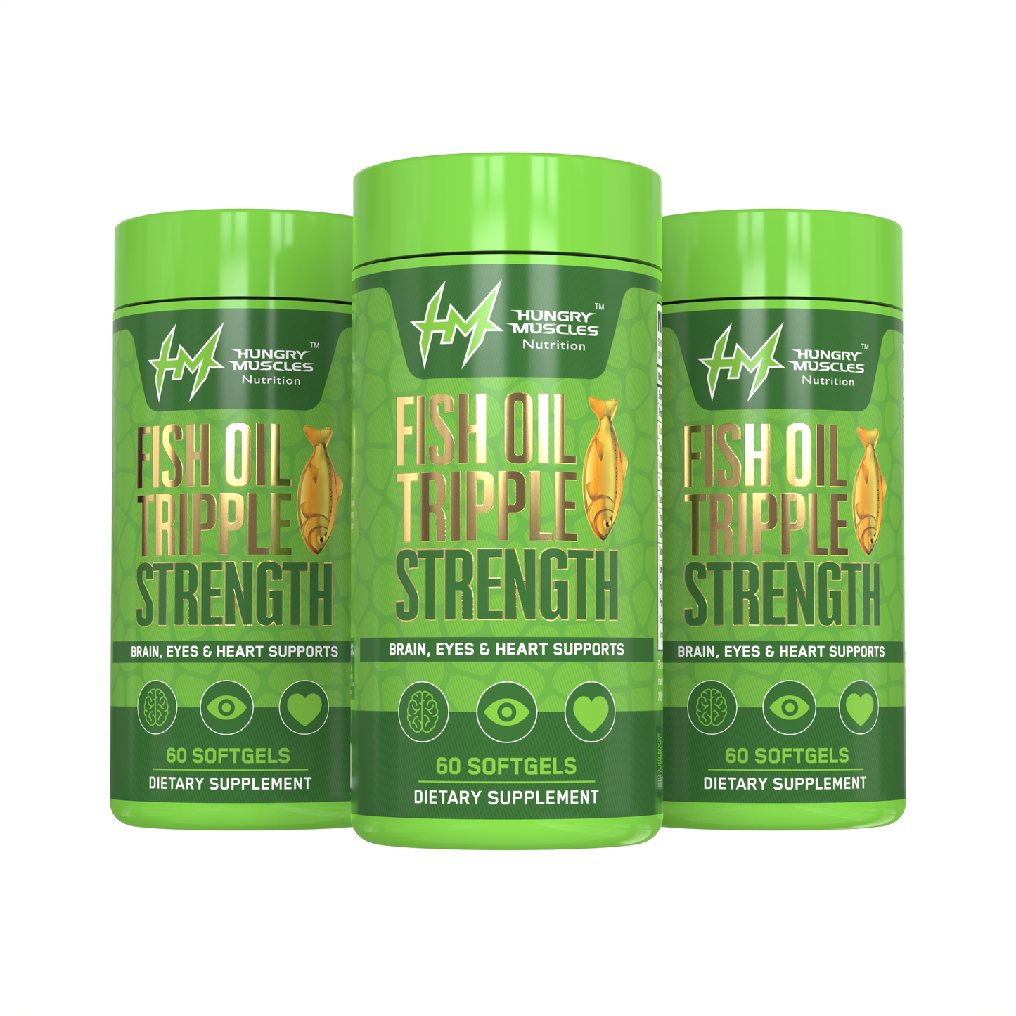 Hungry Muscles Fish Oil Tripple Strength