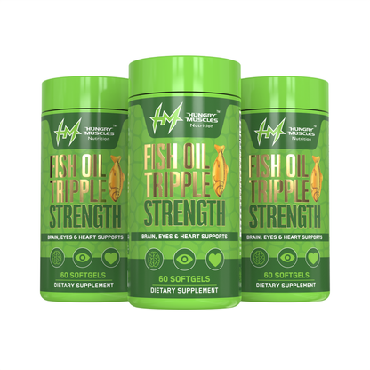 Hungry Muscles Fish Oil Tripple Strength