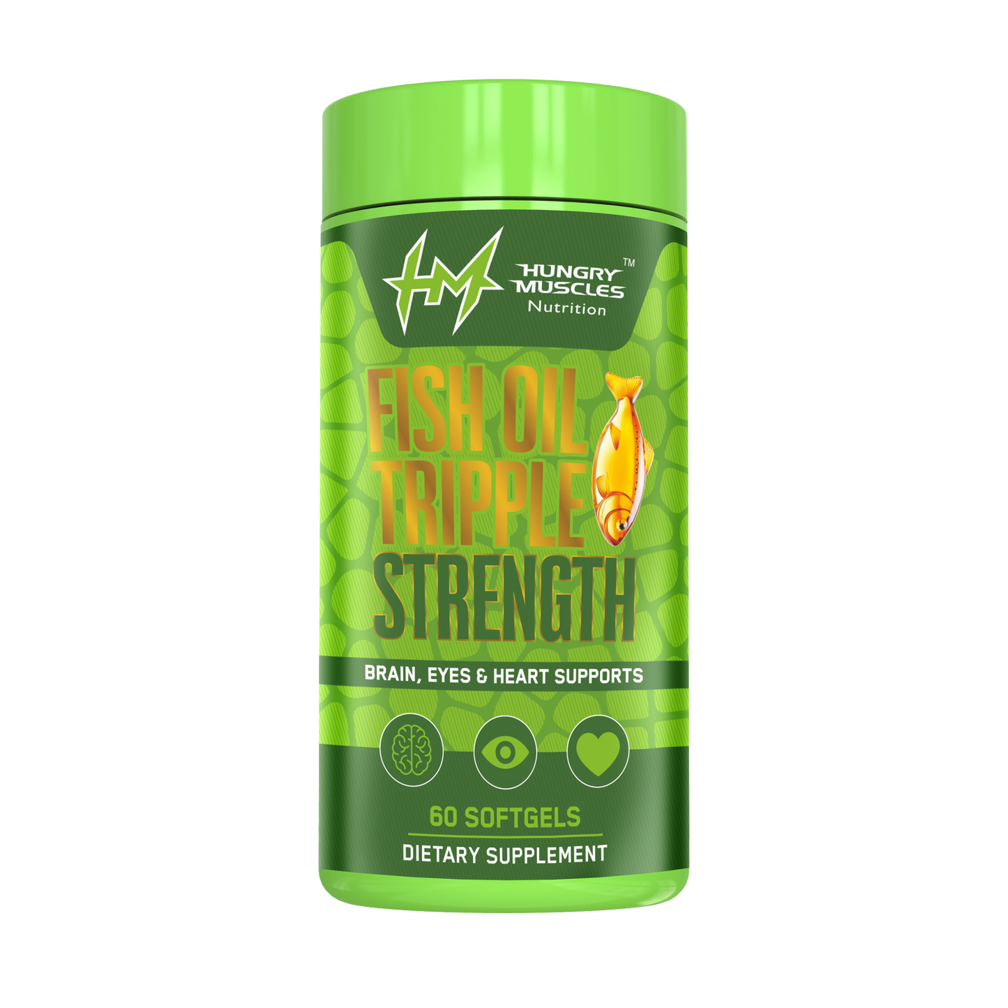 Hungry Muscles Fish Oil Tripple Strength