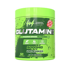 Hungry Muscles  Glutamine 50 Serving Unflavored(250 Grams)