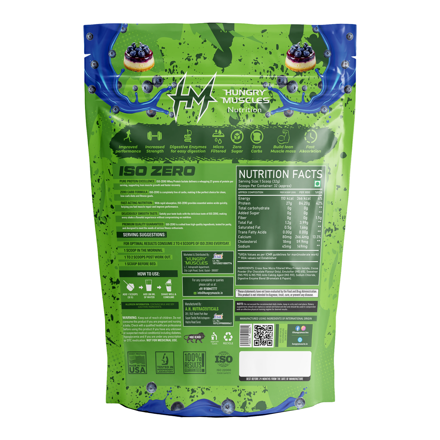 Hungry Muscles Iso Zero