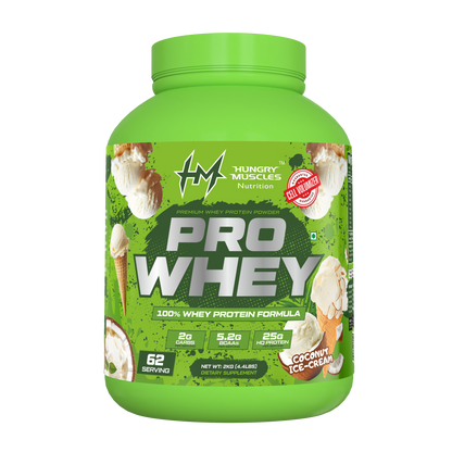 Hungry Muscles Pro Whey 2kg + Creatine 250g Combo – Special Sale @ ₹5990