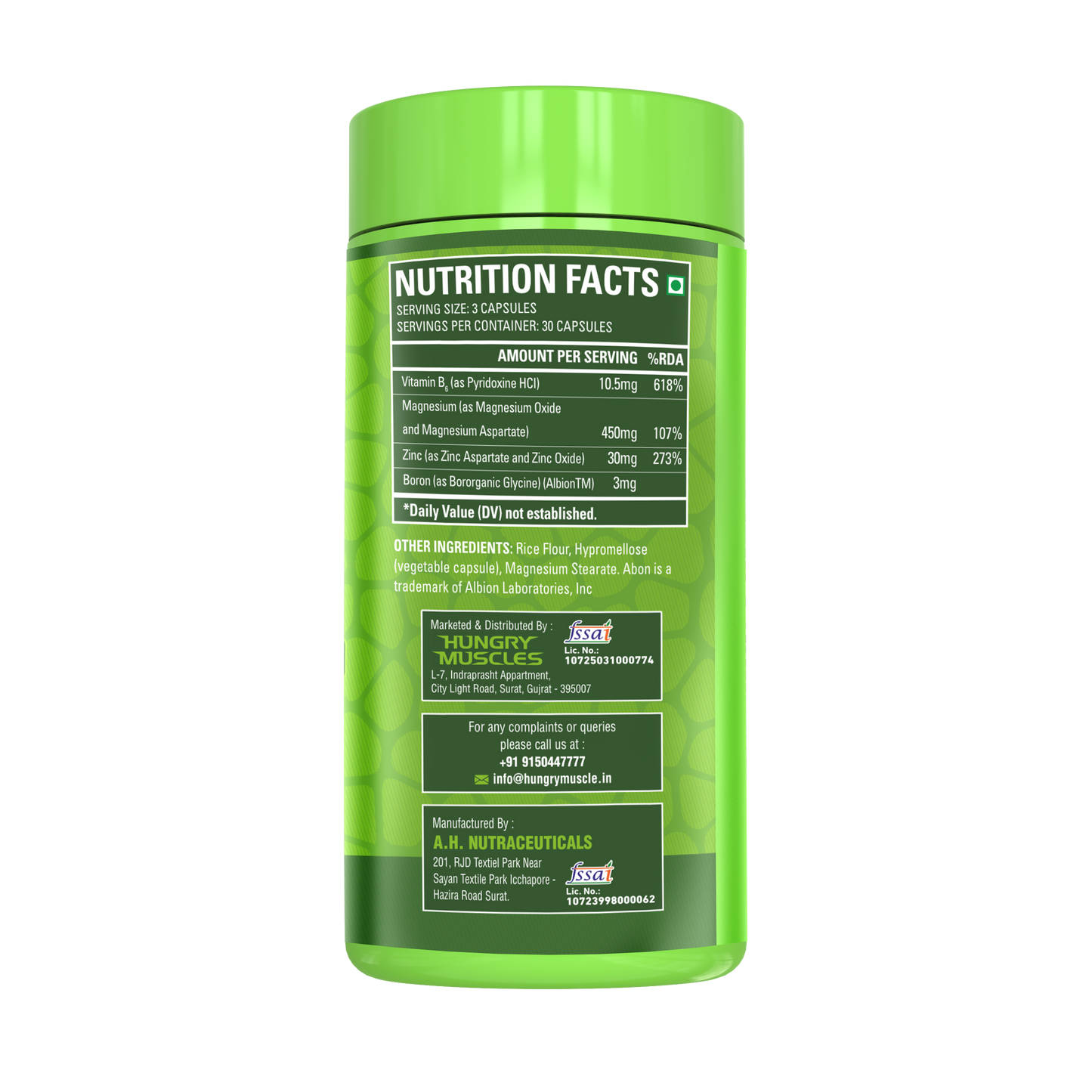 Hungry Muscles ZMA Plus