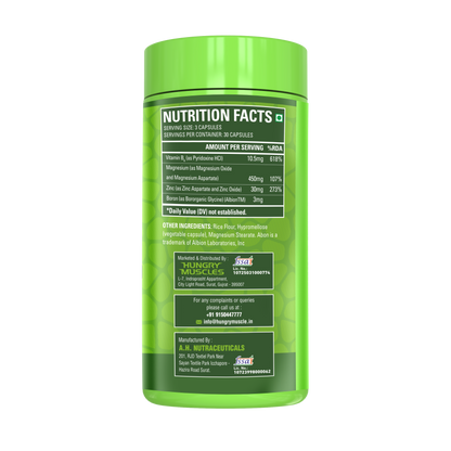 Hungry Muscles ZMA Plus